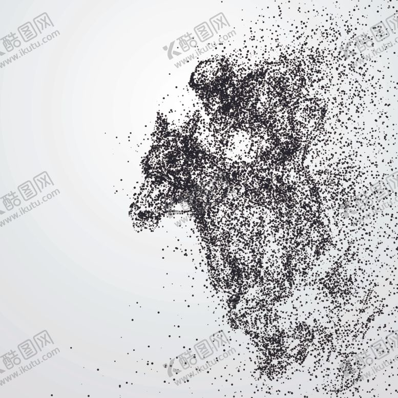 编号：64984706291434045989【酷图网】源文件下载-粒子笔刷骏马