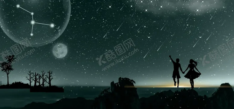 编号：11545504192217445108【酷图网】源文件下载-合成十二星座巨蟹座星空