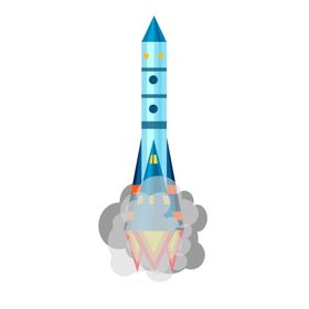 手绘火箭素材火箭火箭素材