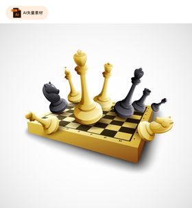 国际象棋矢量素材