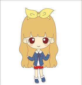 卡通女孩
