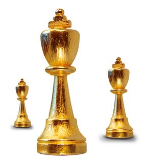 国际象棋金色大气