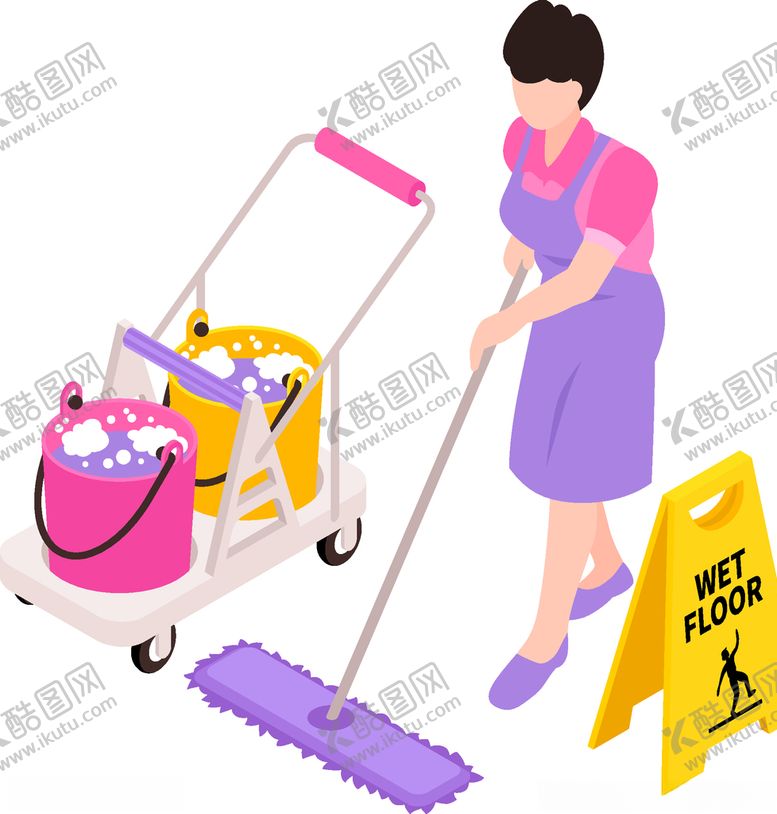 编号：91264104111650529374【酷图网】源文件下载-打扫卫生