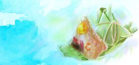 粽子粽叶竹叶肉粽豆沙粽