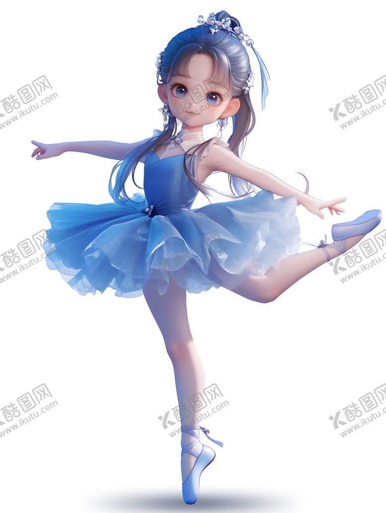 编号：82070001271322442099【酷图网】源文件下载-3D跳舞儿童