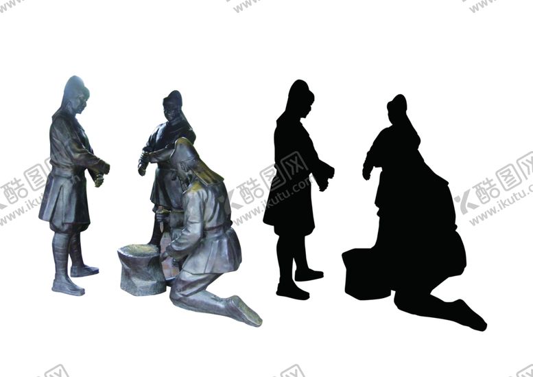 编号：25458609252159035123【酷图网】源文件下载-铜像