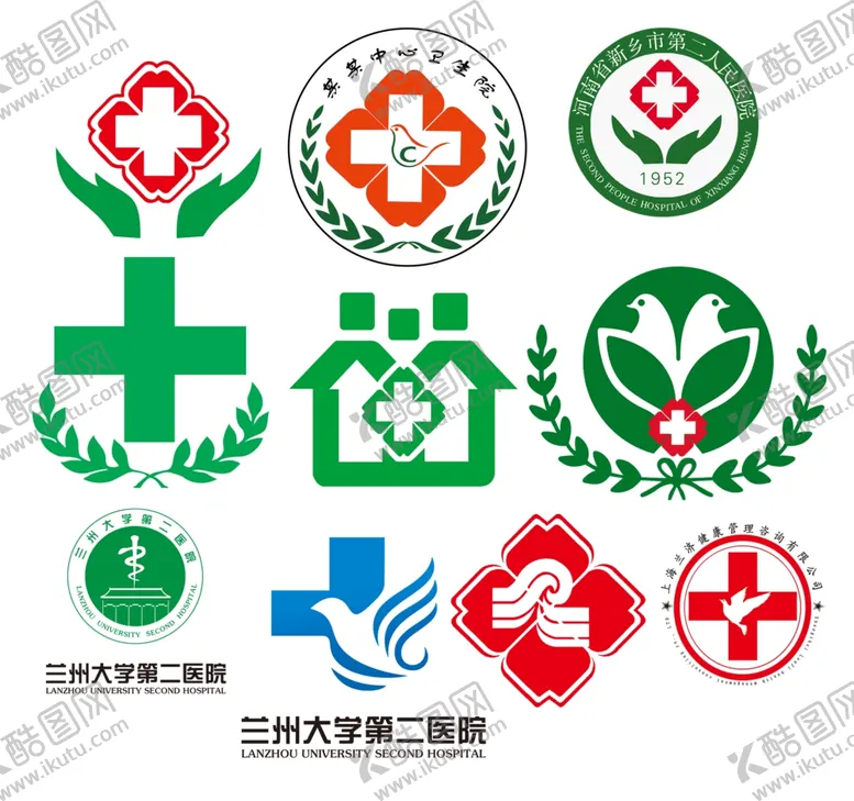 编号：72728504281529239559【酷图网】源文件下载-医院logo