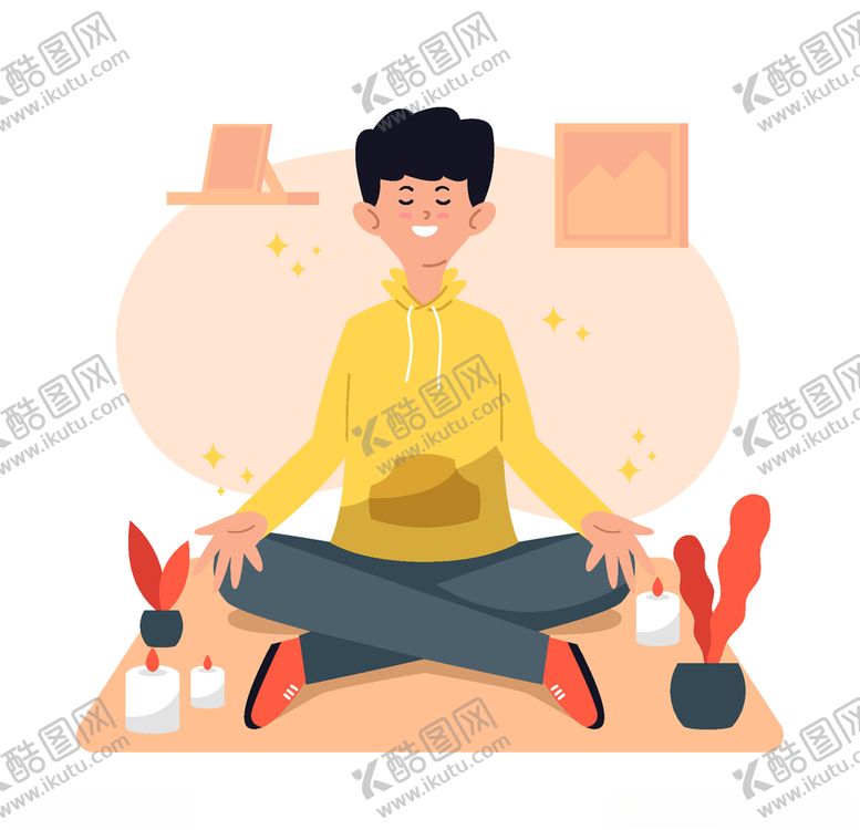 编号：64040004180002134045【酷图网】源文件下载-瑜伽