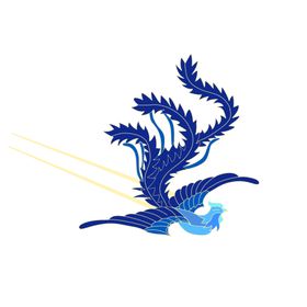 国潮凤凰插画