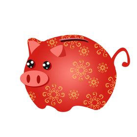 存钱罐元素