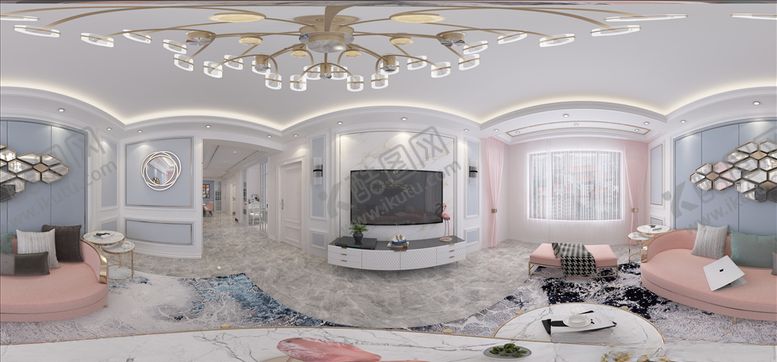 编号：19893310112106543076【酷图网】源文件下载-美式轻奢整套全景