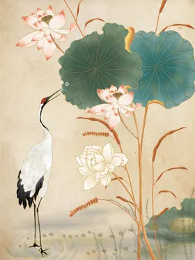 中国风插画海报壁纸民族日式