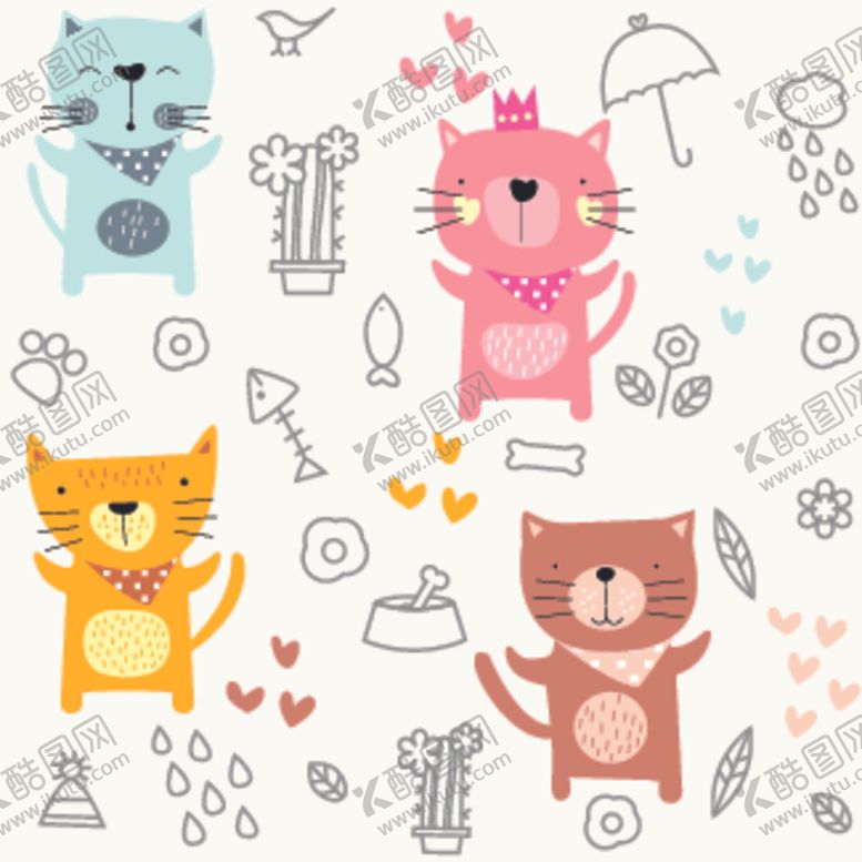 编号：64059710021446585381【酷图网】源文件下载-卡通动物