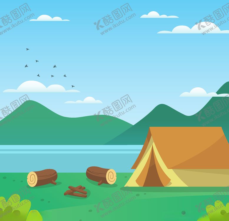编号：58571209231712577756【酷图网】源文件下载-露营