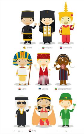 人物图案