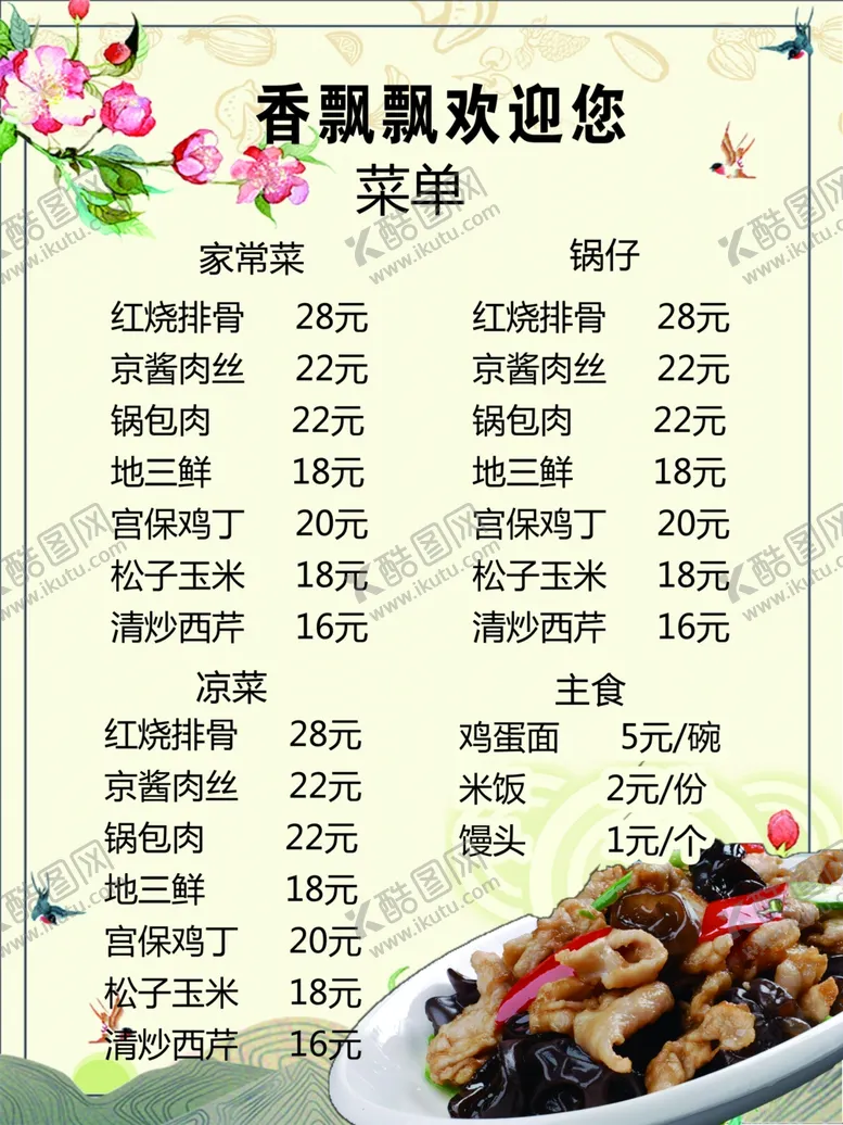 编号：76013202100517578122【酷图网】源文件下载-菜单