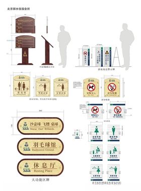 导视系统指示牌