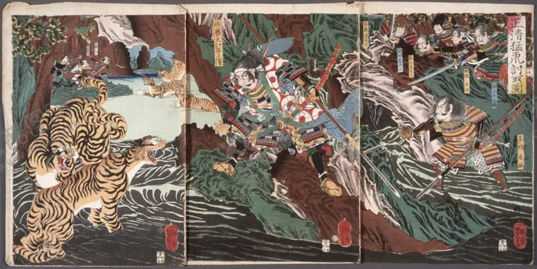 编号：41764103260332364001【酷图网】源文件下载-月冈芳年浮世绘