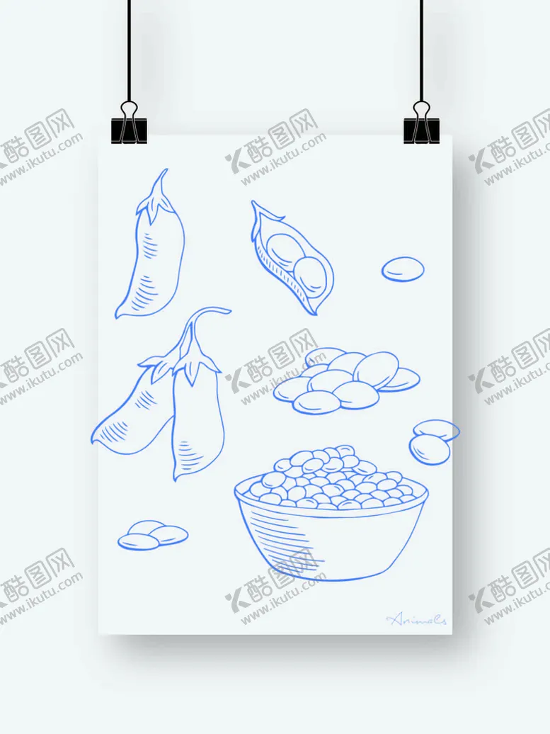 编号：34872109122326077496【酷图网】源文件下载-豆荚矢量