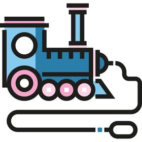 火车工具图标图形标志素材