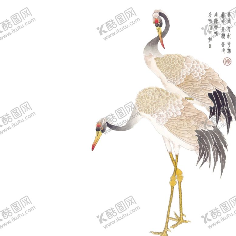 编号：84924509151851188642【酷图网】源文件下载-仙鹤