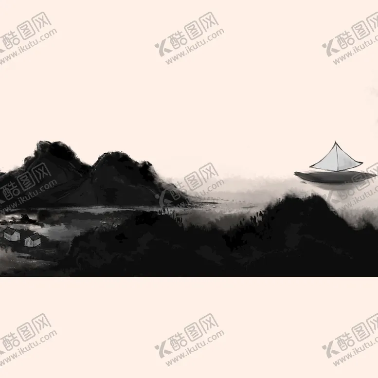 编号：68269110192051522819【酷图网】源文件下载-中国风水墨山水素材