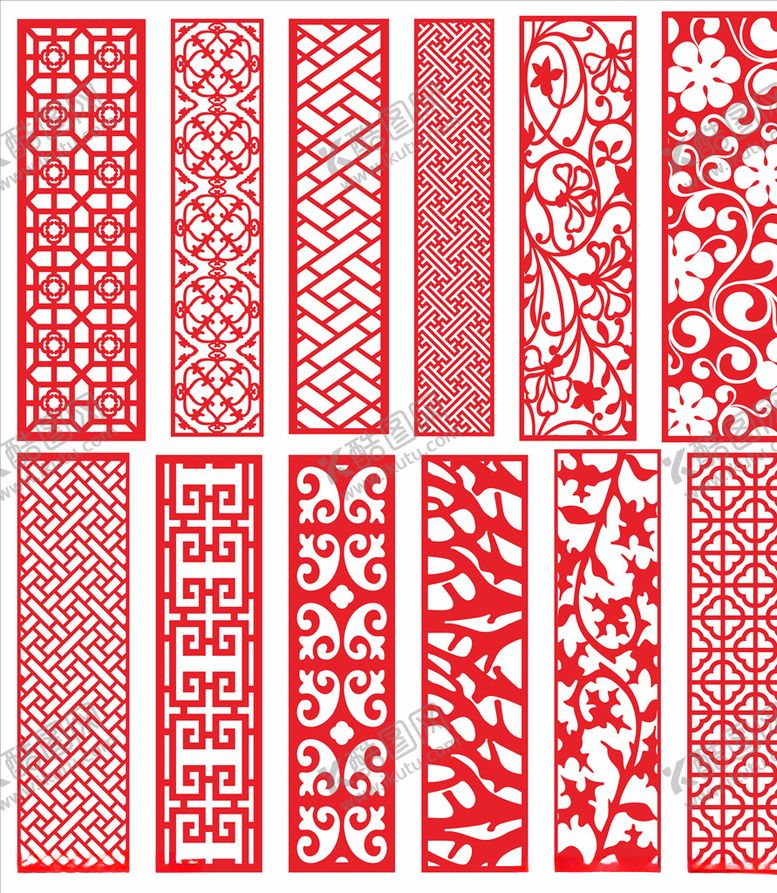 编号：58607009200456122010【酷图网】源文件下载-中式隔断