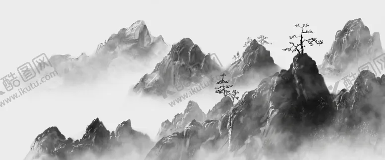 编号：29850501241314228767【酷图网】源文件下载-山水画