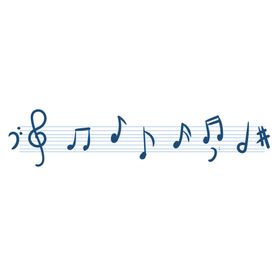  音乐符号背景