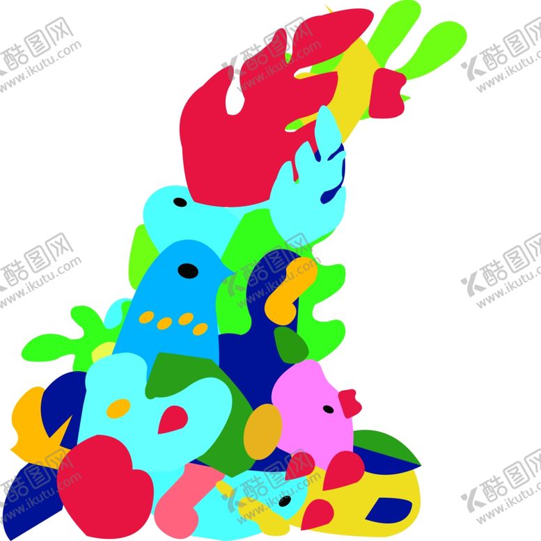 编号：72005204182202378753【酷图网】源文件下载-炫彩斑斓海报