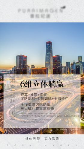 微商飓风吸金模式海报