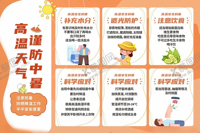 编号：34768806300205491692【酷图网】源文件下载-高温天气
