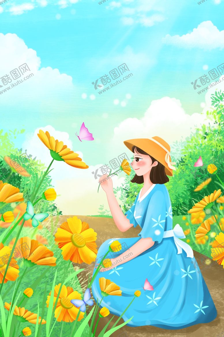 编号：89806801261130148791【酷图网】源文件下载-立夏插画