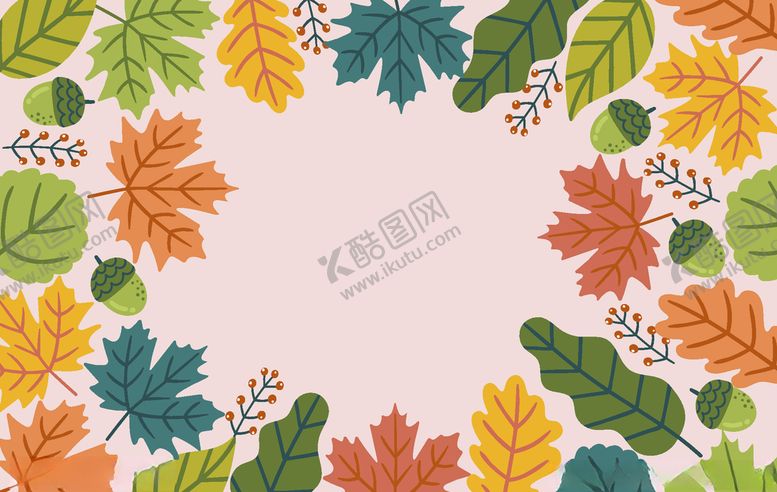 编号：71055510170049139514【酷图网】源文件下载-叶子背景