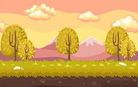 风景插画