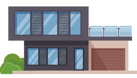房子屋Ai矢量图建筑物