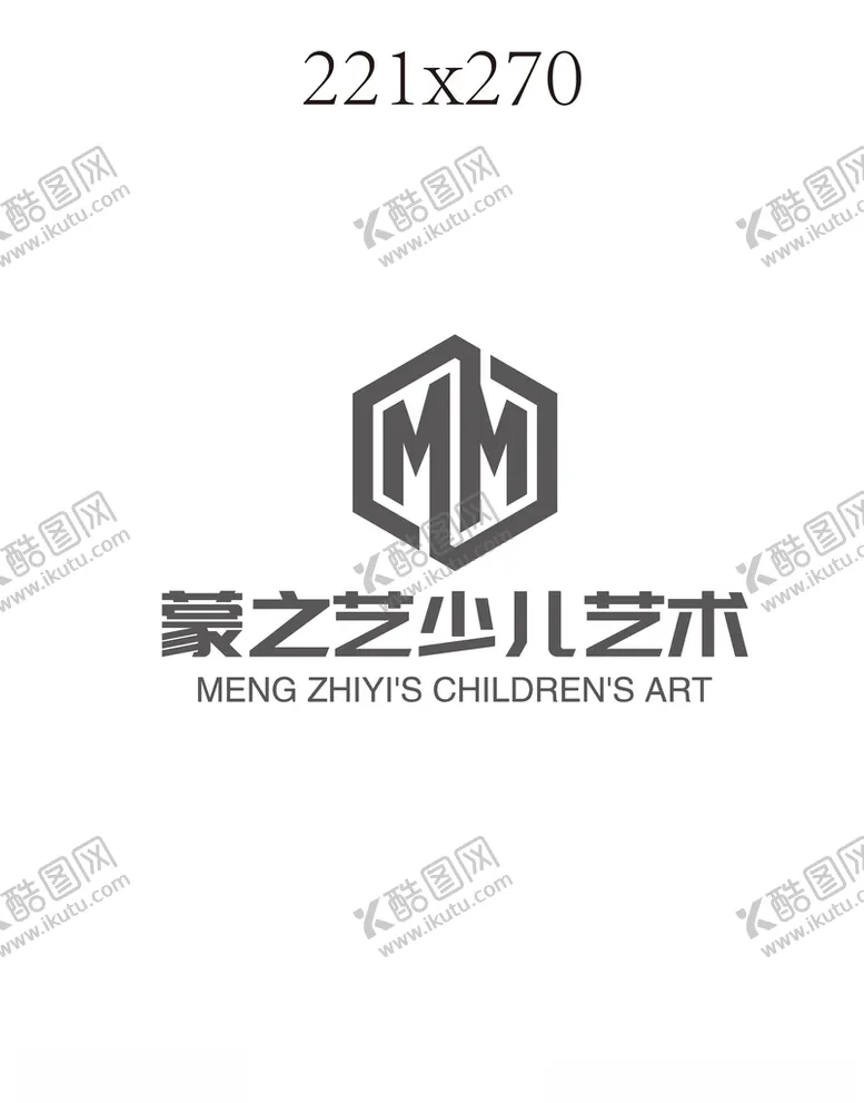 编号：40754805121928095175【酷图网】源文件下载-蒙之艺少儿艺术logo