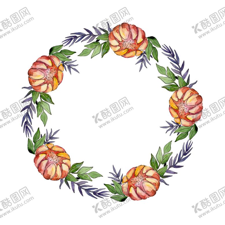 编号：51360607140003247950【酷图网】源文件下载-植物边框