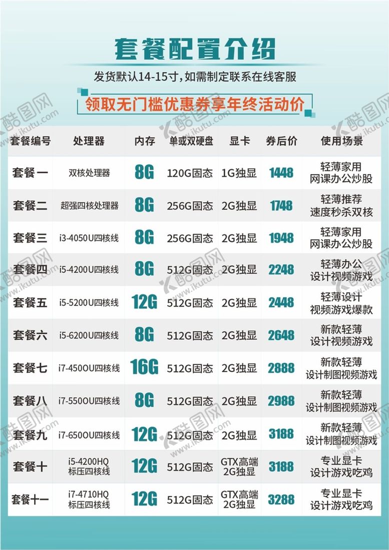 编号：56179009202246558742【酷图网】源文件下载-脑配置清单浅绿底