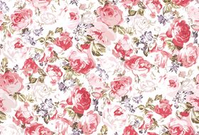 粉色花卉图案背景