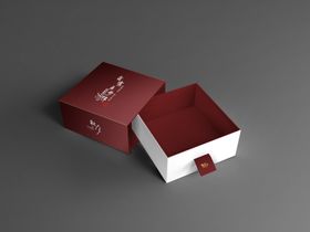 礼品包装盒样机