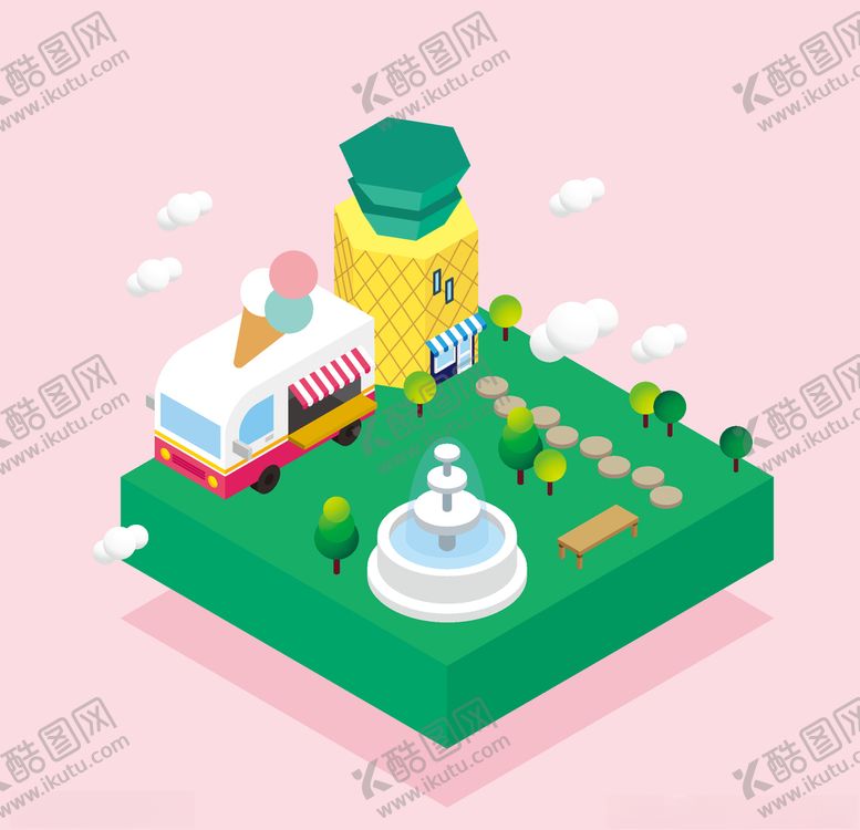 编号：98340907071413223280【酷图网】源文件下载-小清新卡通生活插画