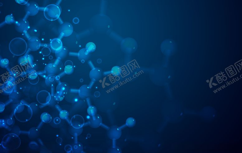 编号：89628409211256549975【酷图网】源文件下载-分子背景