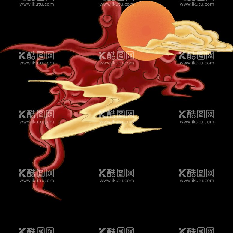 编号：23478510110950000193【酷图网】源文件下载-祥云底纹  中国风花纹 古典 