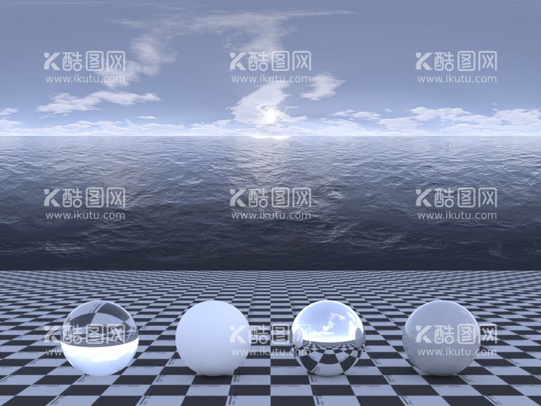 编号：80777902042254289884【酷图网】源文件下载-HDR贴图C4D海洋背景