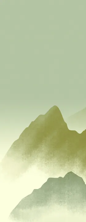 风景画玻璃贴一分四