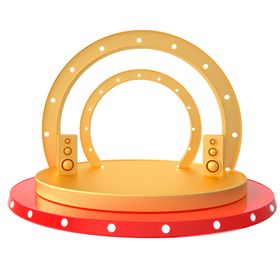 展台促销活动立体海报素材