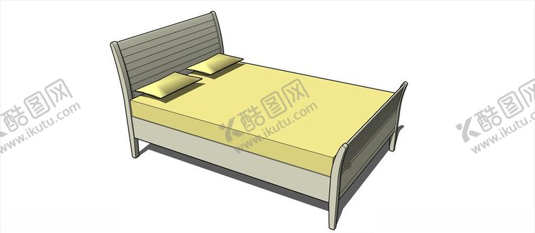 编号：33429210261518267161【酷图网】源文件下载-SU床模型