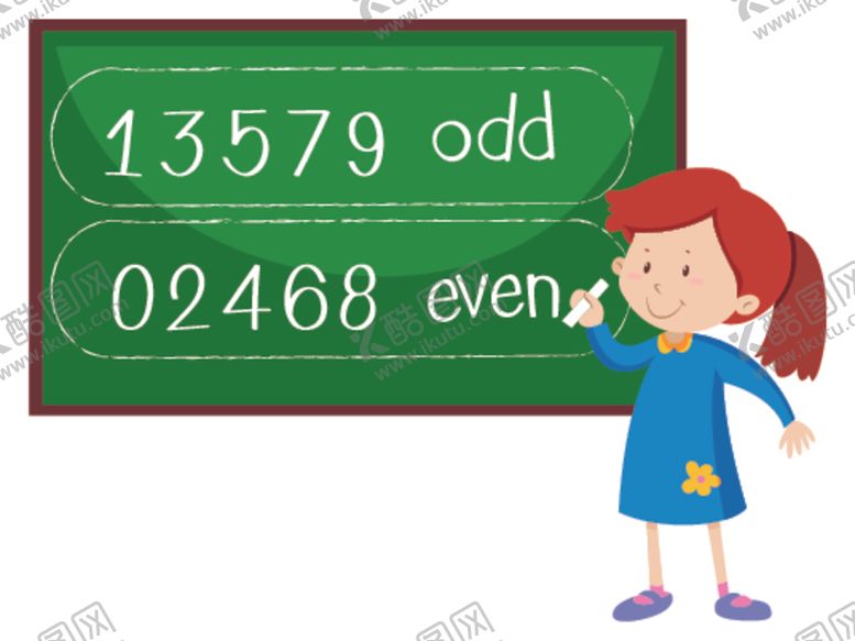 编号：12906409171709353555【酷图网】源文件下载-卡通数字卡片