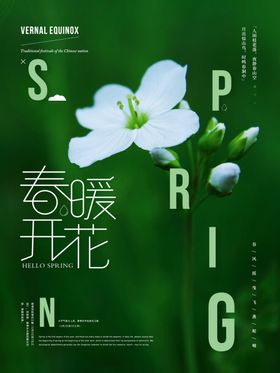 春暖花开海报